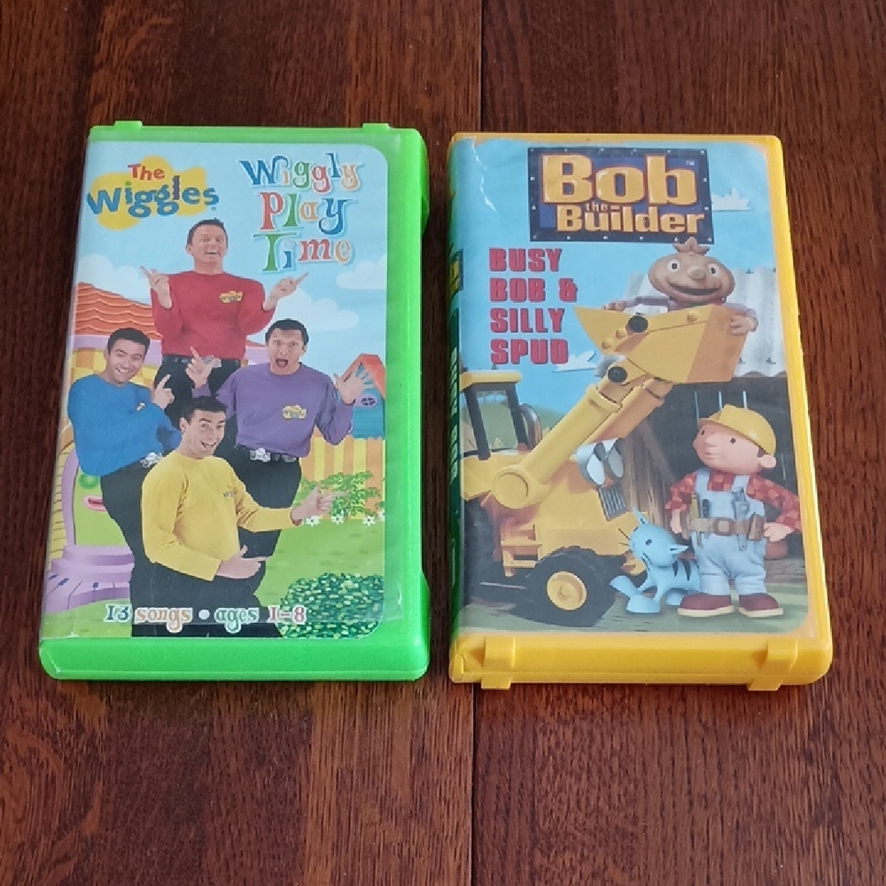 Bob The Builder & The Wiggles VHS